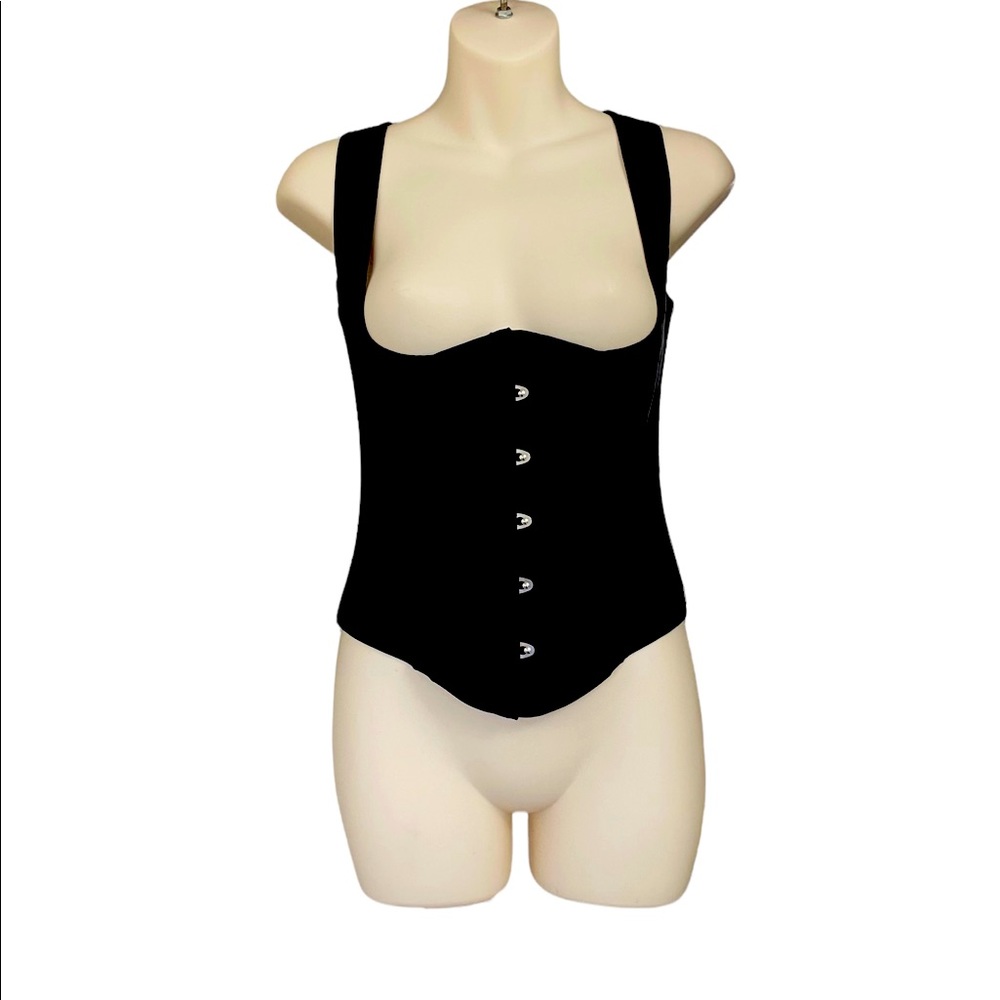 NWOT Burvogue Corset Underbust  Shapewear Women’s O/S Adjustable Black